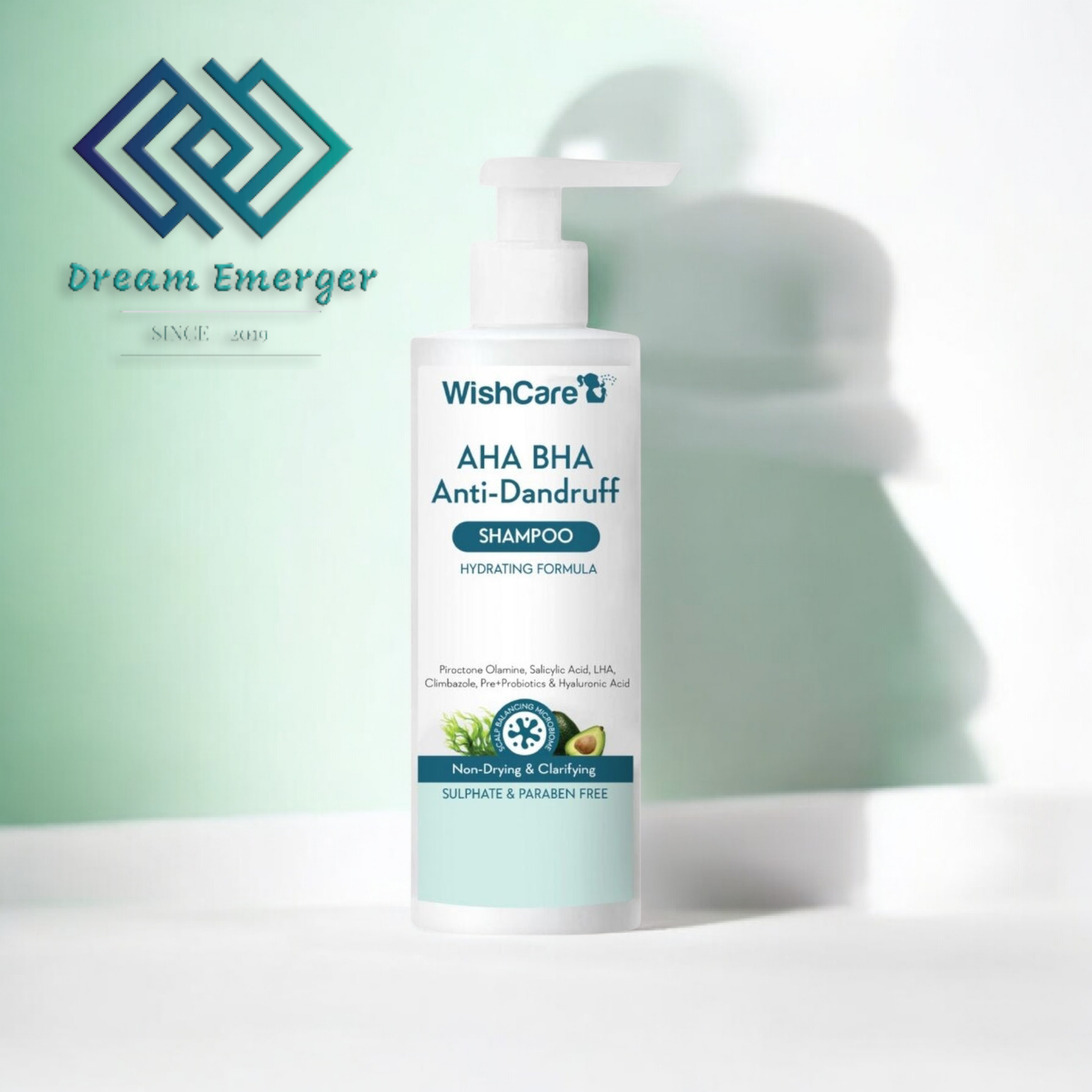 Wishcare AHA BHA Anti-Dandruff Shampoo