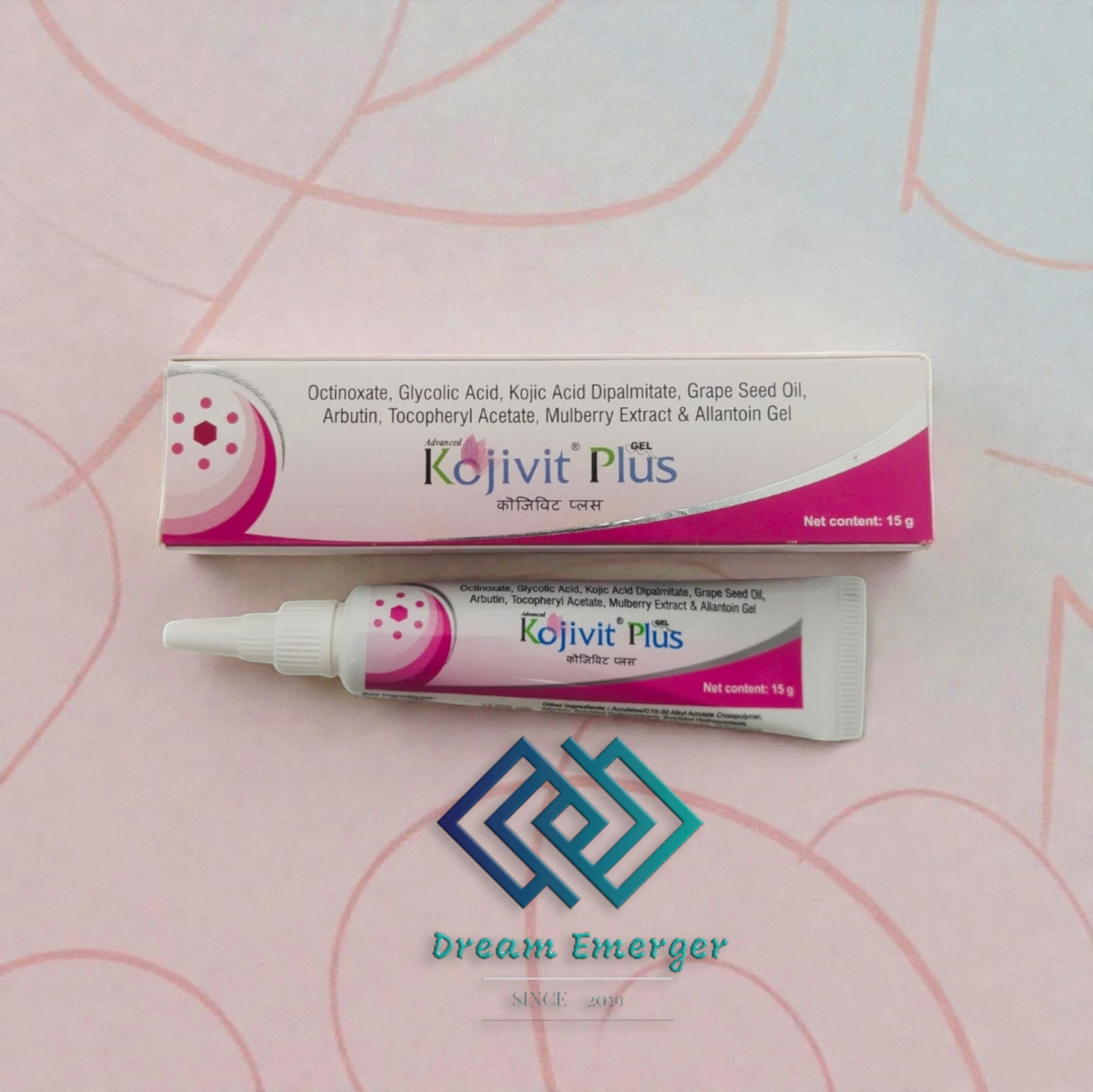 Kojivit Plus Skin Lightening & Brightening Gel (15ml)
