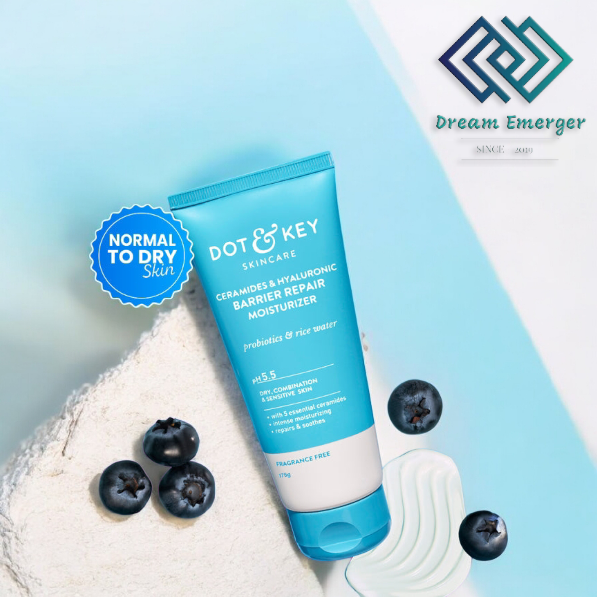 Dot & Key Barrier Repair Moisturizer (Hyaluronic + Ceramides)